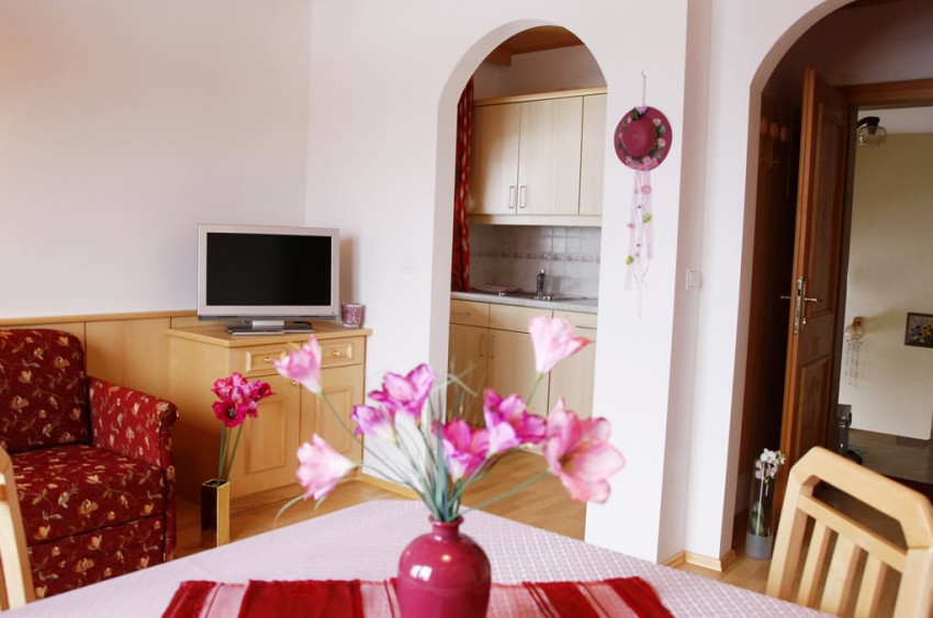 Geschirrtücher, Handtücher und Bettwäsche inklusive im Appartement Schöne Aussicht