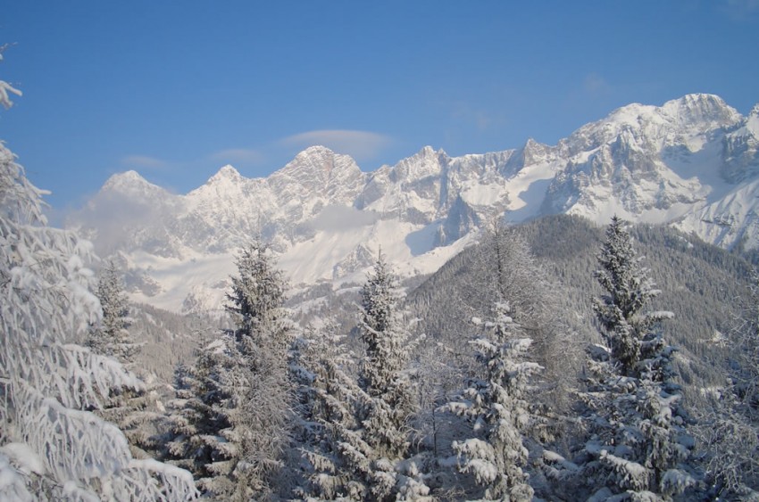 Dachsteingebirge im Winter © TVB Ramsau